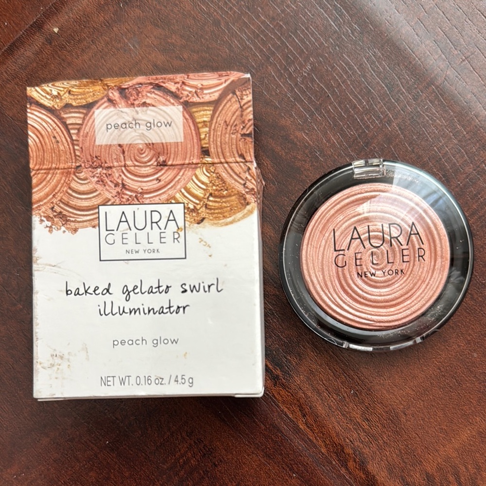 Laura Geller Baked Gelato Swirl Illuminator - Peach Glow